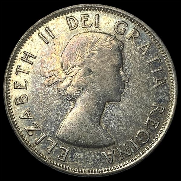 1953 Canada Silver 50 Cents HIGH GRADE