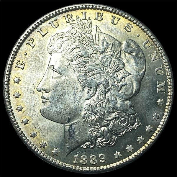 1889-S Silver Morgan Dollar GEM BU