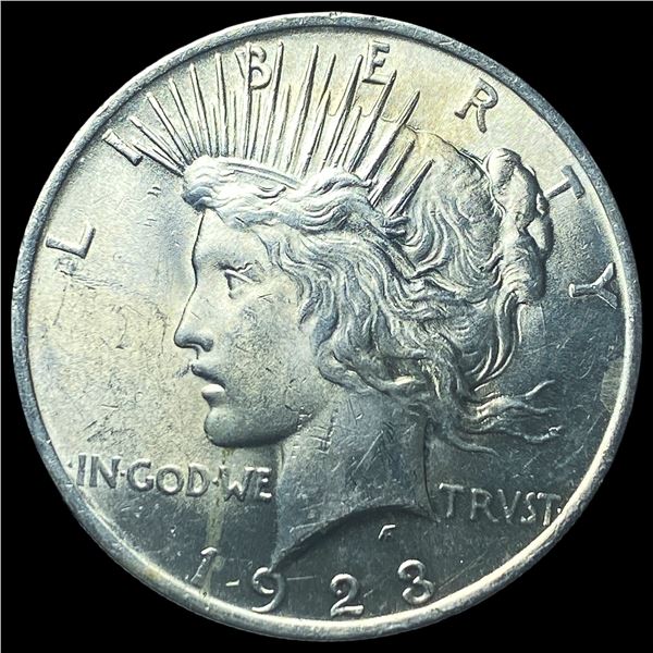 1923 Silver Peace Dollar GEM BU