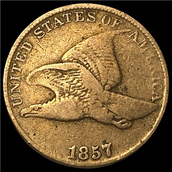 1857 Flying Eagle Cent LIGHTLY CIRCULATED