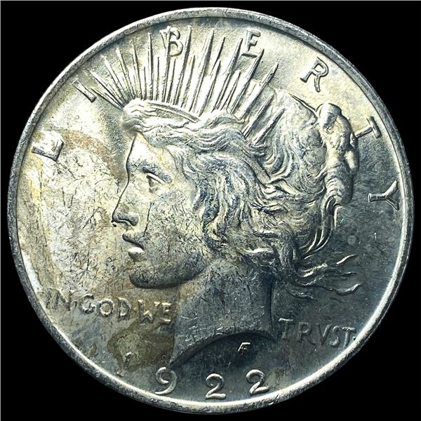 1922 Silver Peace Dollar CHOICE BU