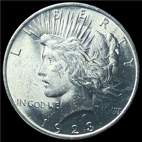 1923 Peace Silver Dollar CHOICE BU