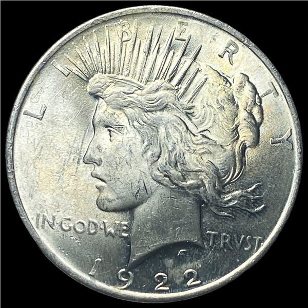 1922 Silver Peace Dollar GEM BU