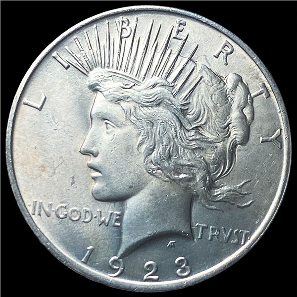 1923 Silver Peace Dollar GEM BU