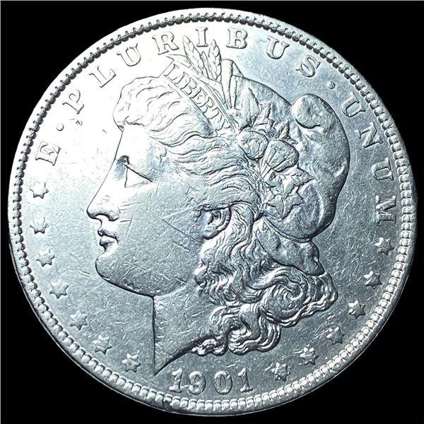 1901 Morgan Silver Dollar NEARLY UNCIRCULATED