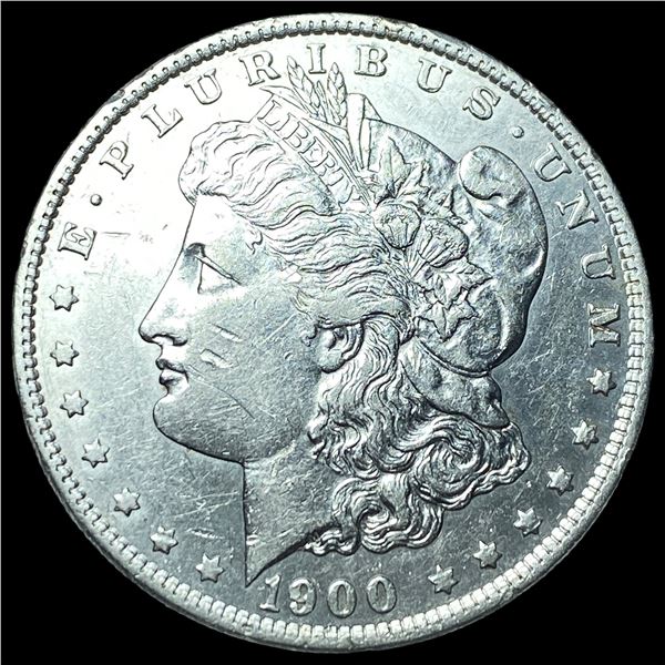 1900-S Silver Morgan Dollar ABOUT  UNCIRCULATED