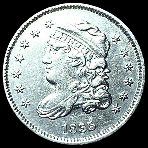 1835 Silver Capped Bust Half Dime  UNCIRCULATED