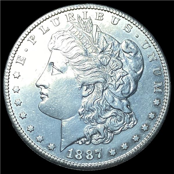1887-S Silver Morgan Dollar CLOSELY  UNCIRCULATED