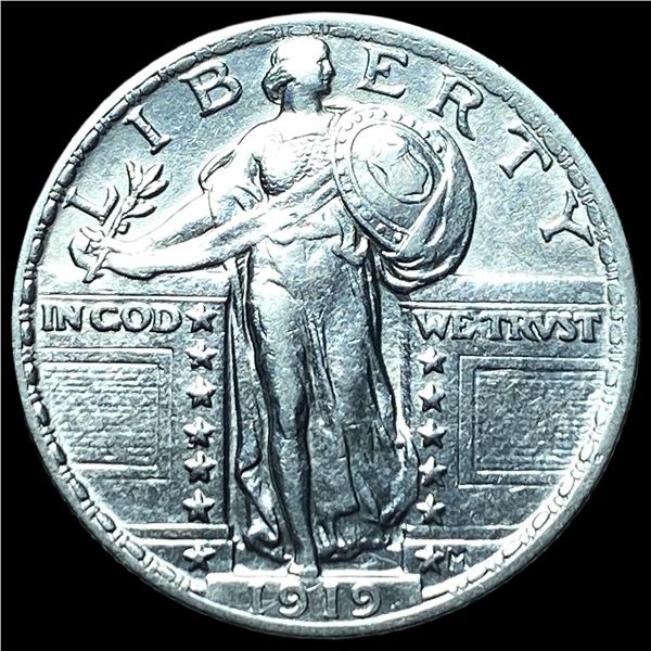 1919 Standing Liberty Silver Quarter  UNCIRCULATED