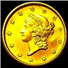 Image 1 : 1853 Gold $1 Type 1 CLOSELY UNCIRCULATED