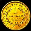 Image 2 : 1853 Gold $1 Type 1 CLOSELY UNCIRCULATED
