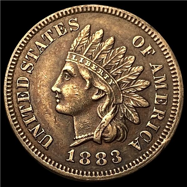 1883 Indian Head Cent NEARLY UNCIRCULATED