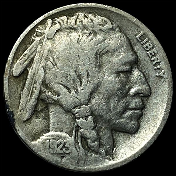 1923-S Buffalo Nickel NICELY CIRCULATED