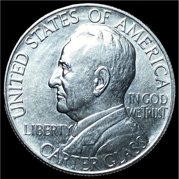 1936 Silver Lynchburg Sesquicentennial Half Dollar GEM BU