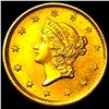 Image 1 : 1854 Gold $1 Type 1 CLOSELY UNCIRCULATED