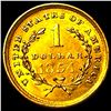 Image 2 : 1854 Gold $1 Type 1 CLOSELY UNCIRCULATED