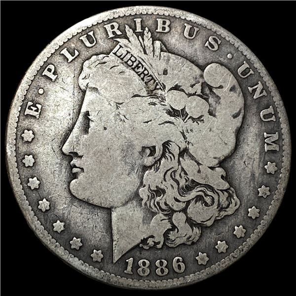 1886-O Silver Morgan Dollar LIGHTLY CIRCULATED