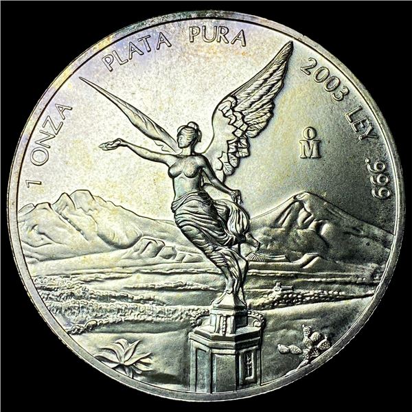 2003 Silver 1 Onza Libertad CHOICE BU