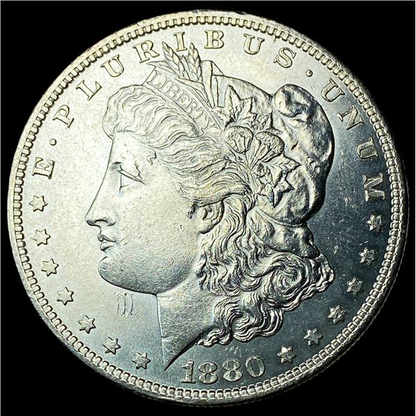 1880-S Morgan Silver Dollar CHOICE BU
