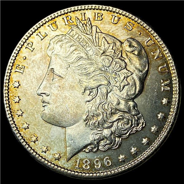 1896 Silver Morgan Dollar GEM BU