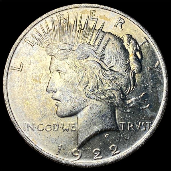1922 Silver Peace Dollar CHOICE BU