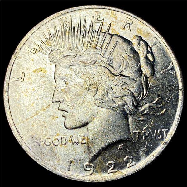 1922 Silver Peace Dollar GEM BU