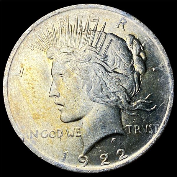 1922 Silver Peace Dollar GEM BU