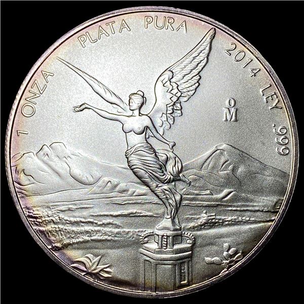 2014 Mexico 1oz Silver Libertad GEM BU