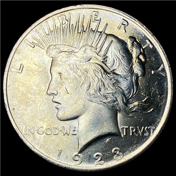 1923 Silver Peace Dollar GEM BU