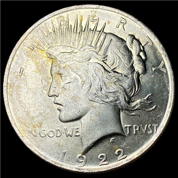 1922 Silver Peace Dollar CHOICE BU