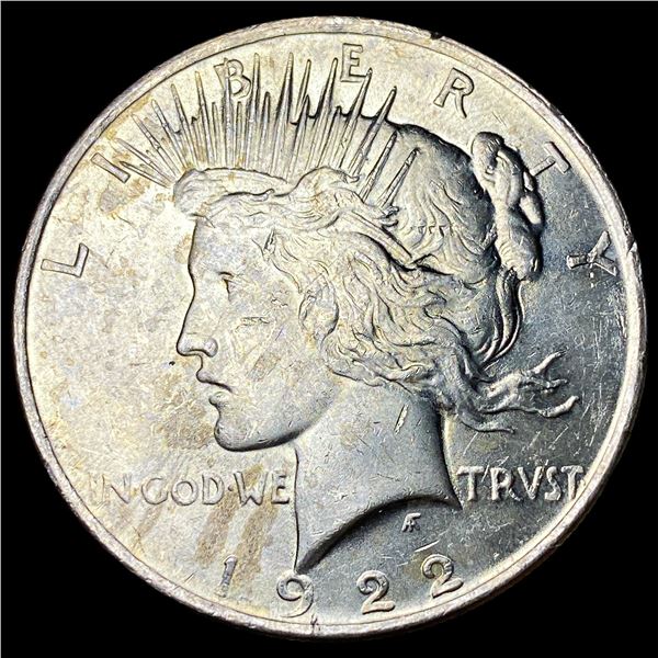 1922 Silver Peace Dollar CHOICE BU