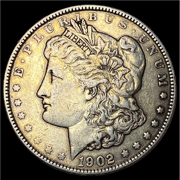 1902 Morgan Silver Dollar NEARLY UNCIRCULATED