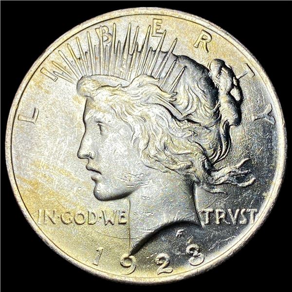 1923 Silver Peace Dollar GEM BU