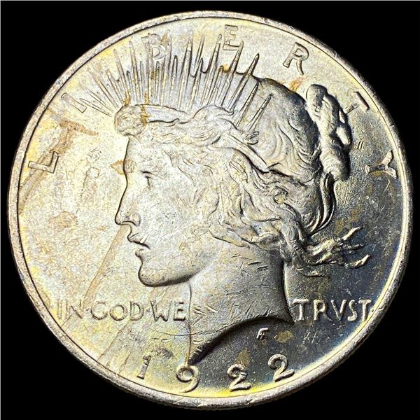 1922 Silver Peace Dollar CHOICE BU