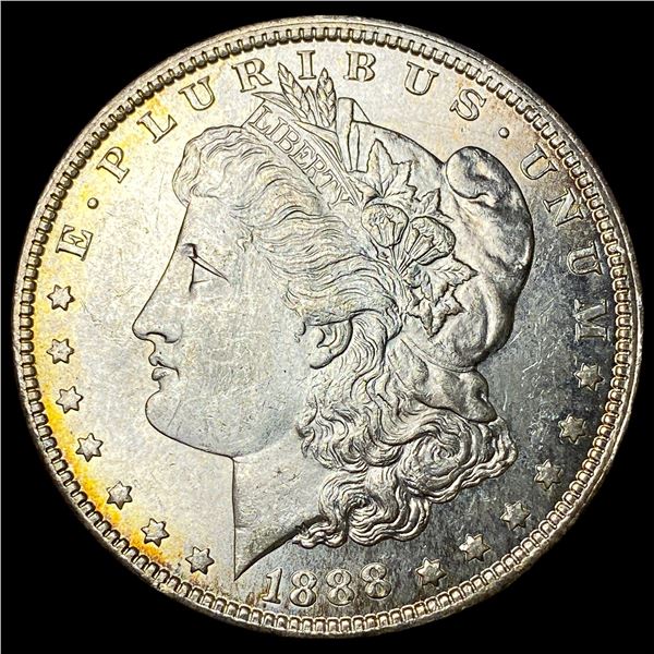 1888-O Morgan Silver Dollar GEM BU