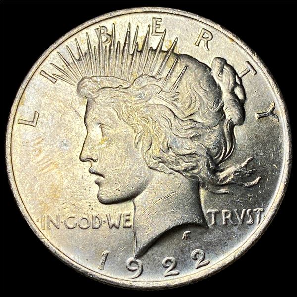 1922 Silver Peace Dollar CHOICE BU
