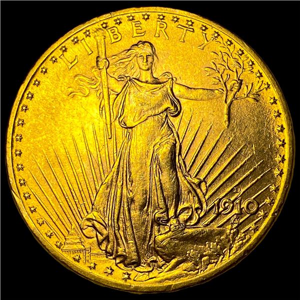1910 $20 Saint-Gaudens Double Eagle  UNCIRCULATED