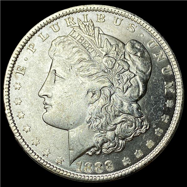 1888 Morgan Silver Dollar GEM BU