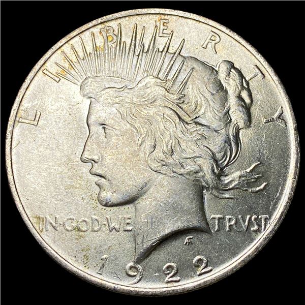 1922 Silver Peace Dollar CHOICE BU