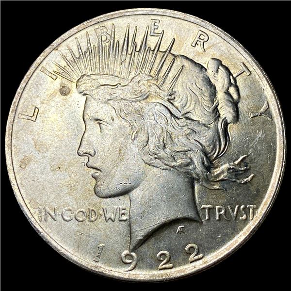1922 Silver Peace Dollar GEM BU