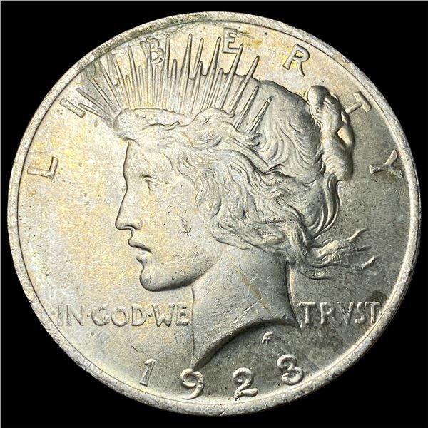 1923-S Silver Peace Dollar GEM BU