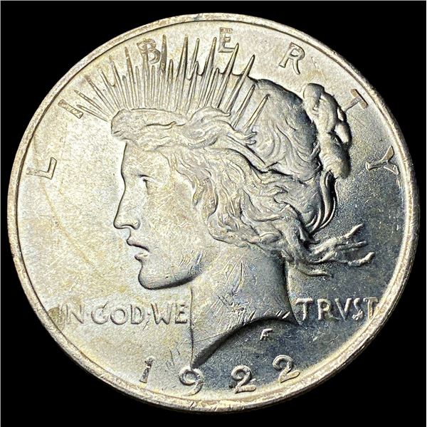 1922 Silver Peace Dollar GEM BU