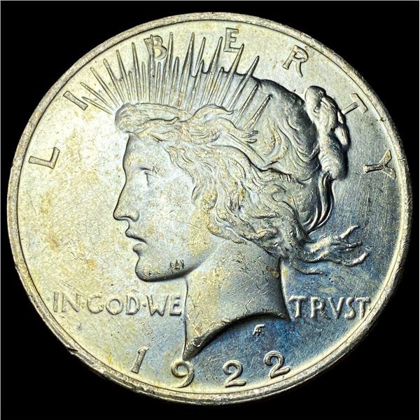 1922 Silver Peace Dollar CHOICE BU