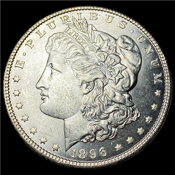 1896 Morgan Silver Dollar GEM BU