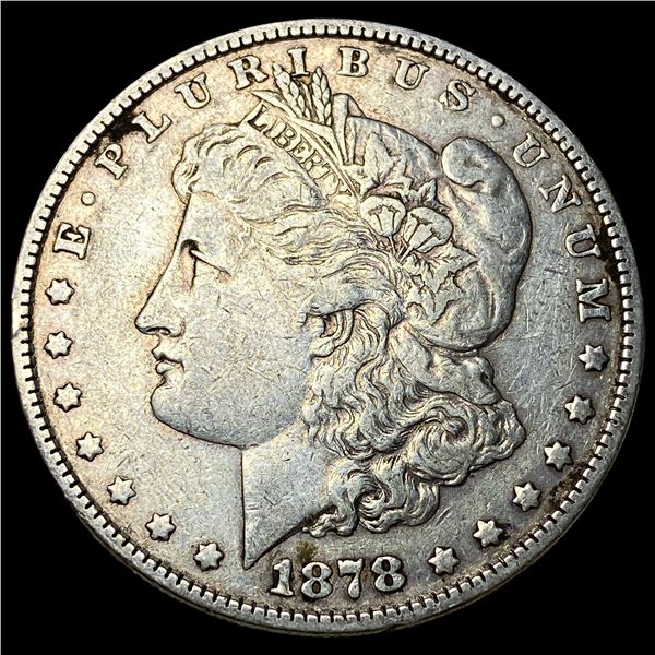 1878 Silver Morgan Dollar NEARLY UNCIRCULATED