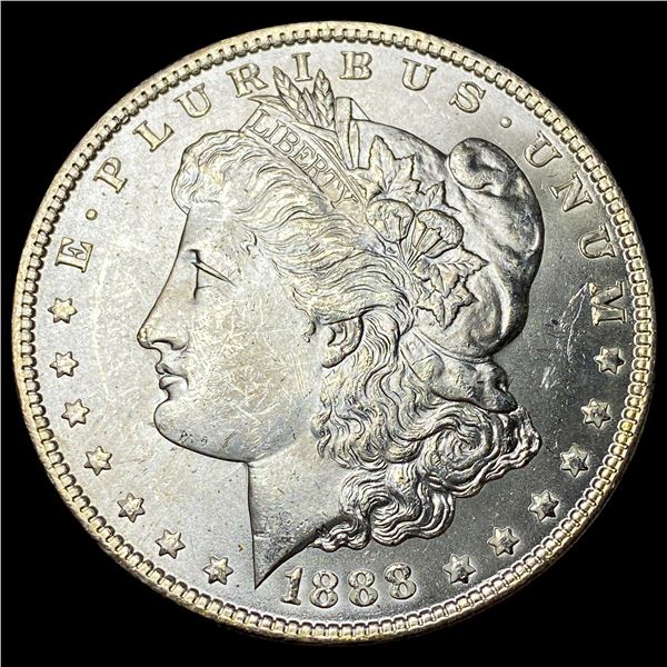 1888 Morgan Silver Dollar GEM BU
