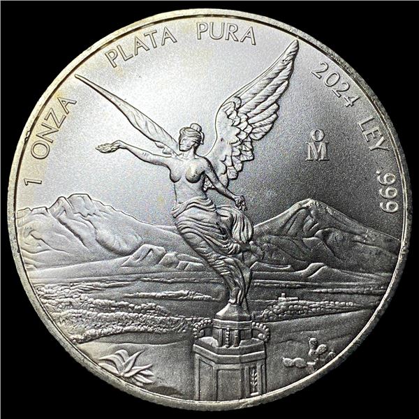 2024 Silver 1 Onza Libertad GEM BU