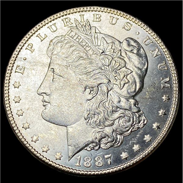 1887 Morgan Silver Dollar CHOICE BU