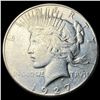 Image 1 : 1927 Peace Silver Dollar CLOSELY UNCIRCULATED