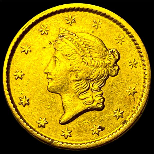 1851-C Gold $1 Liberty Head CLOSELY  UNCIRCULATED
